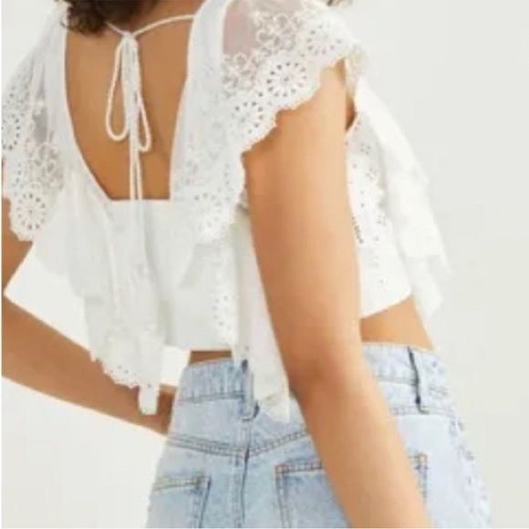 Altar’d State Eyelet Top - Picture 3 of 6